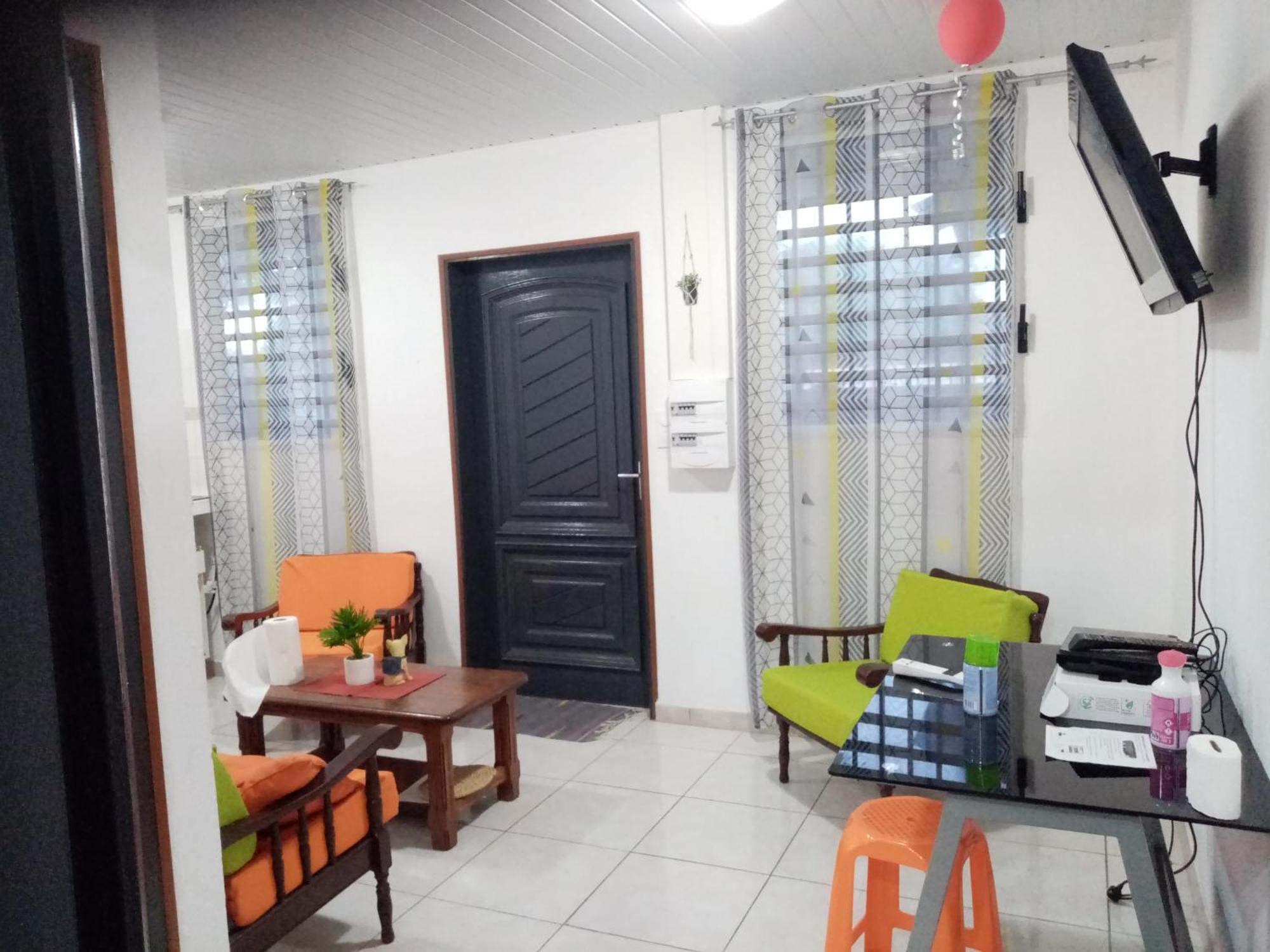 Un T2 Climatise, Une Nuit Kourou Exterior foto